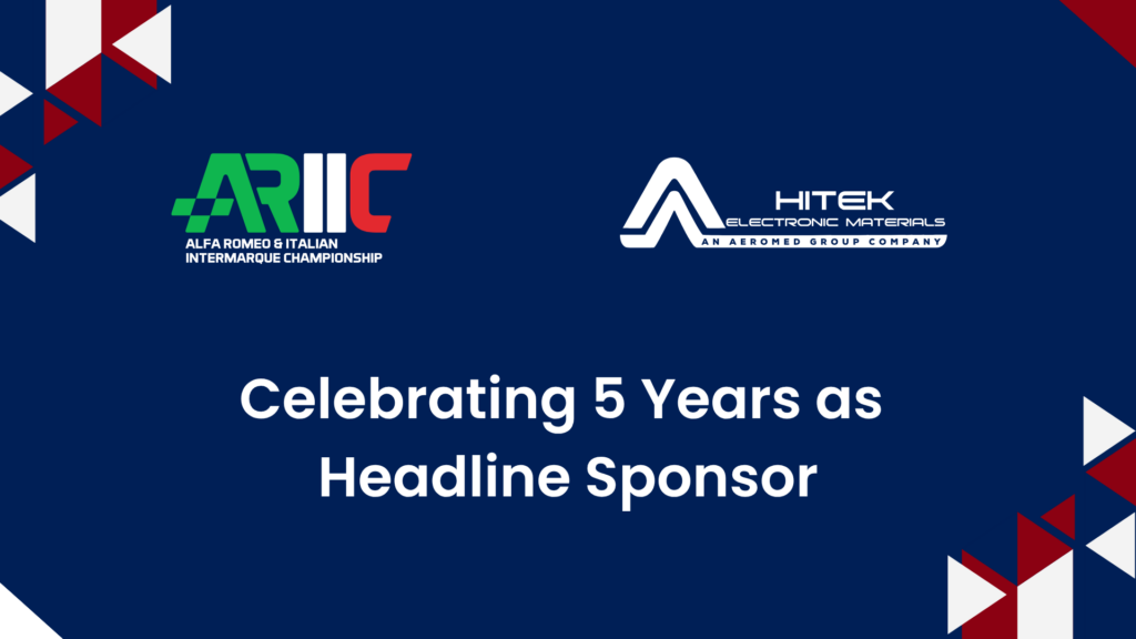 Celebrating Five Years as Headline Sponsor of the Alfa Romeo & Italian Intermarque Championship 1 1