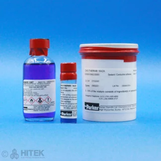 Image of Chomerics products Cho-Therm 1642(A+B) and Primer 1087