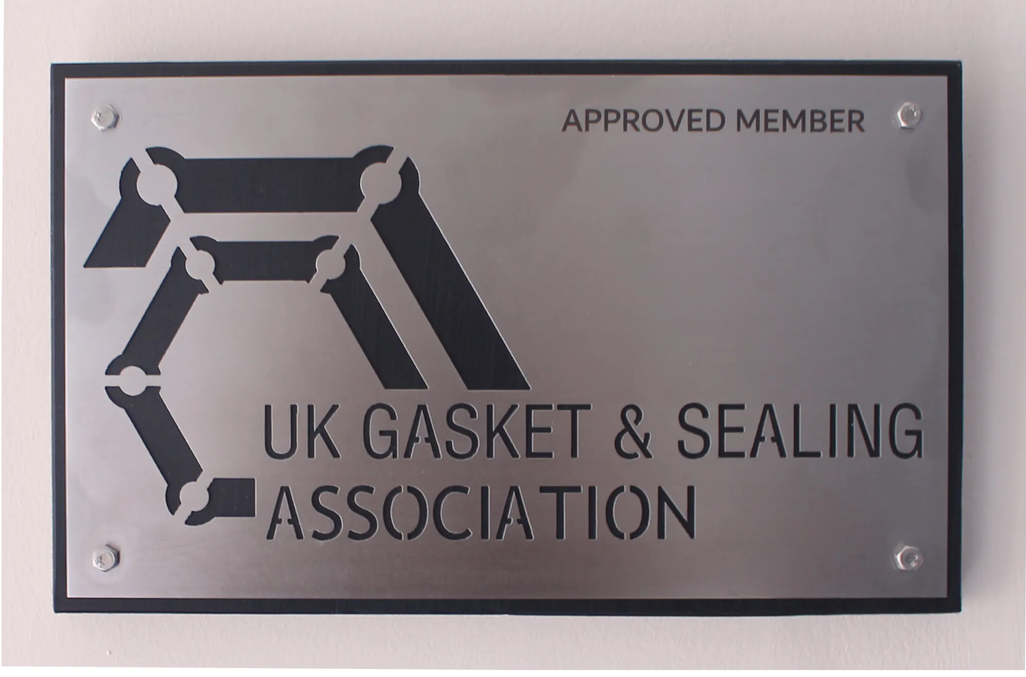 UK Gasket & Sealing Association Plaque