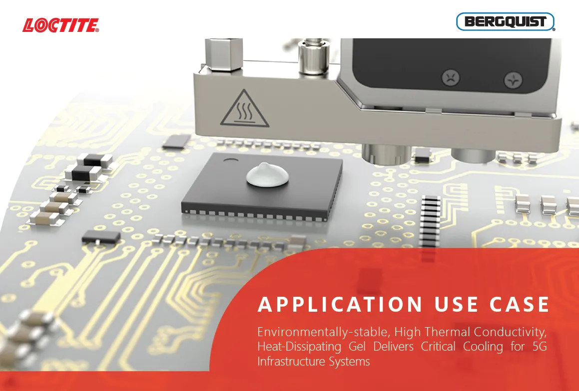 Case Study – Heat-Dissipating Gel Delivers Critical Cooling for 5G Infrastructure Systems