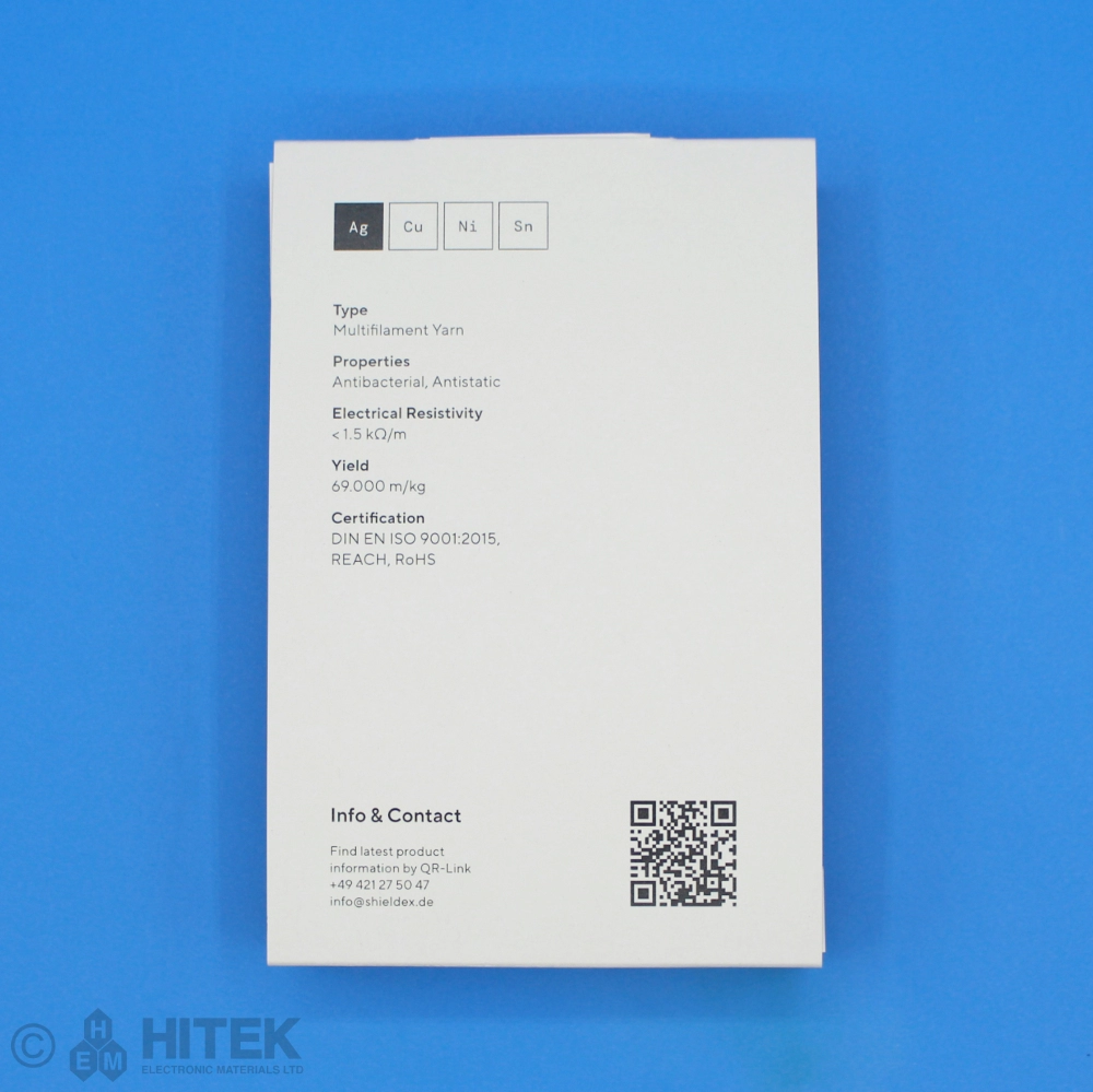 Shieldex Conductive Multifilament Yarn 117/17 + B - Image 2