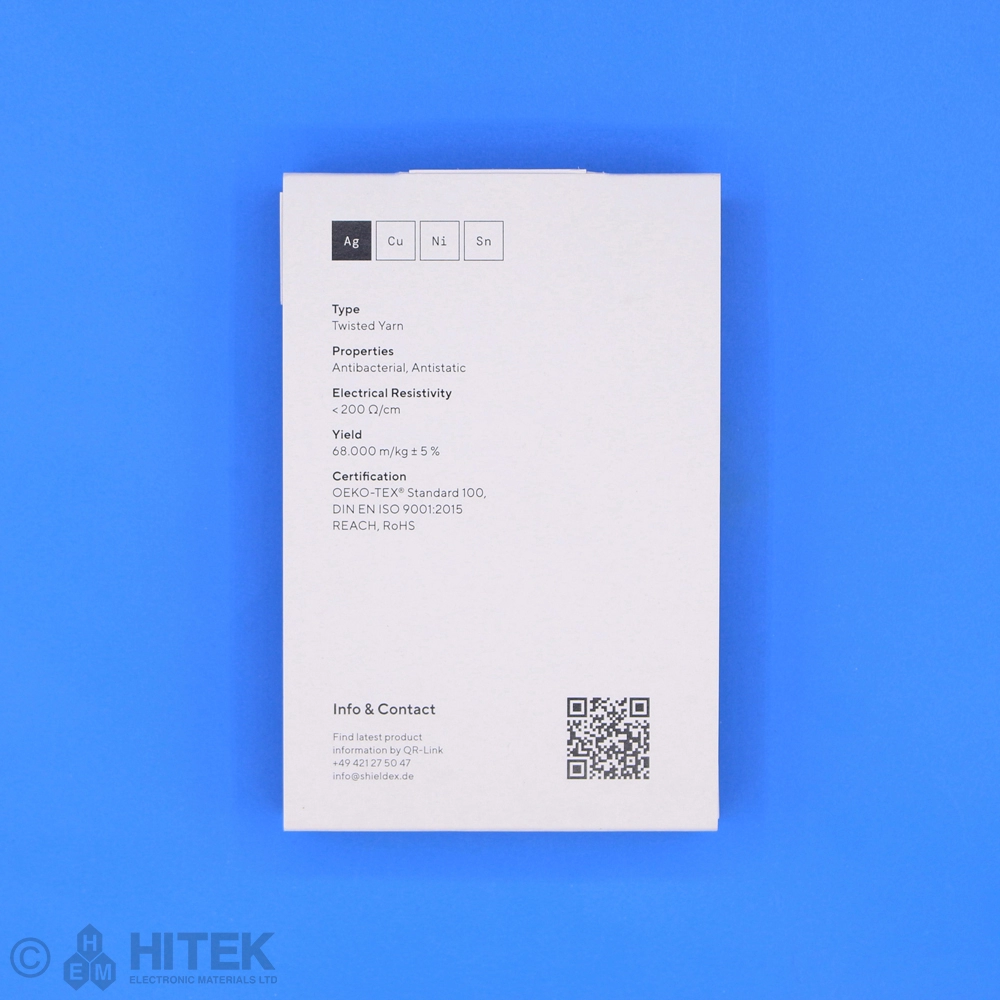 Shieldex Conductive Multifilament Yarn 22/1 + 113/32 PES - Image 2