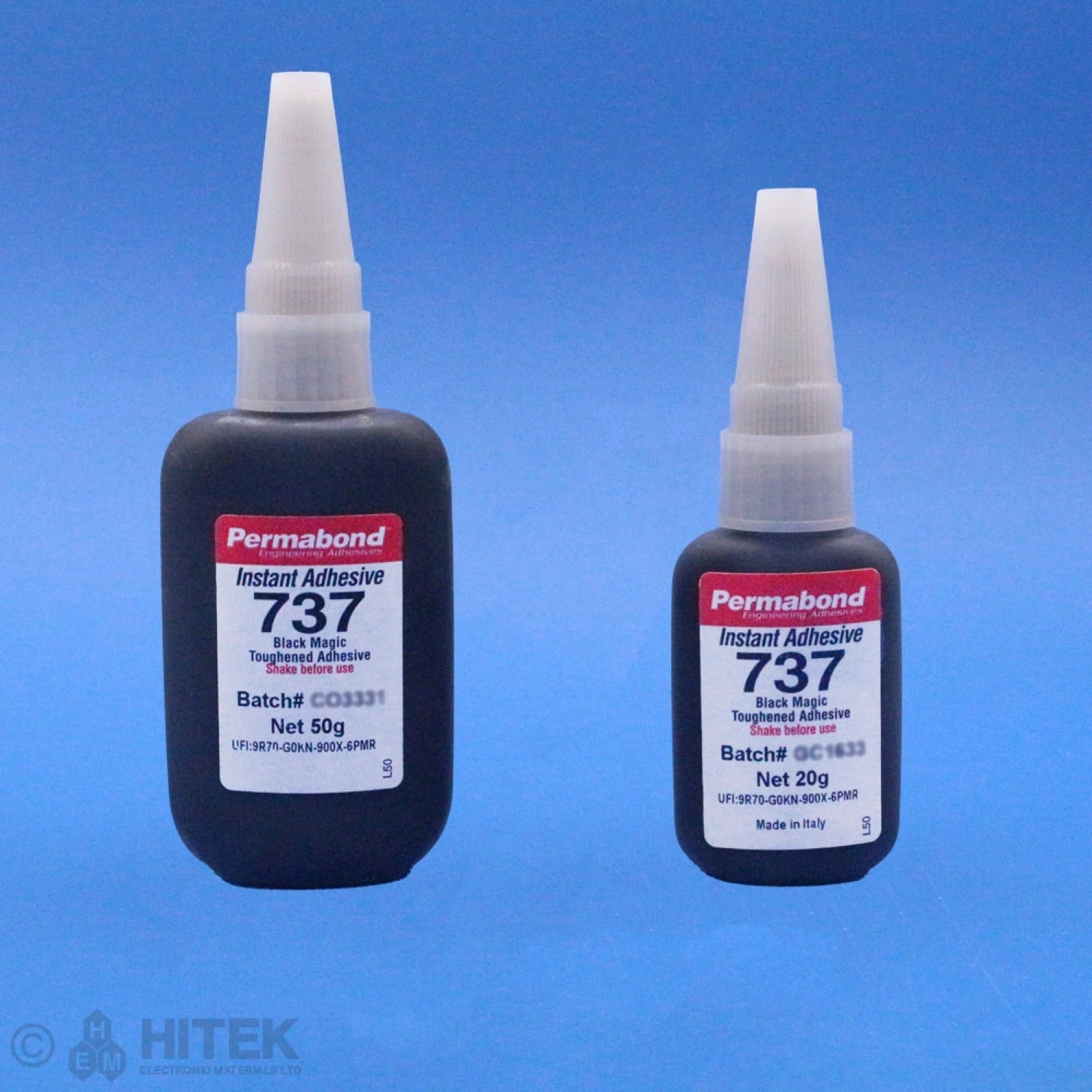 Permabond 737 Black Magic - Toughened Cyanoacrylate Adhesive