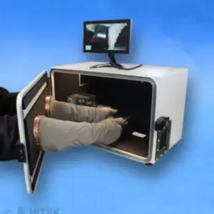 RF Shielded box: IG-460B with camera and gloves