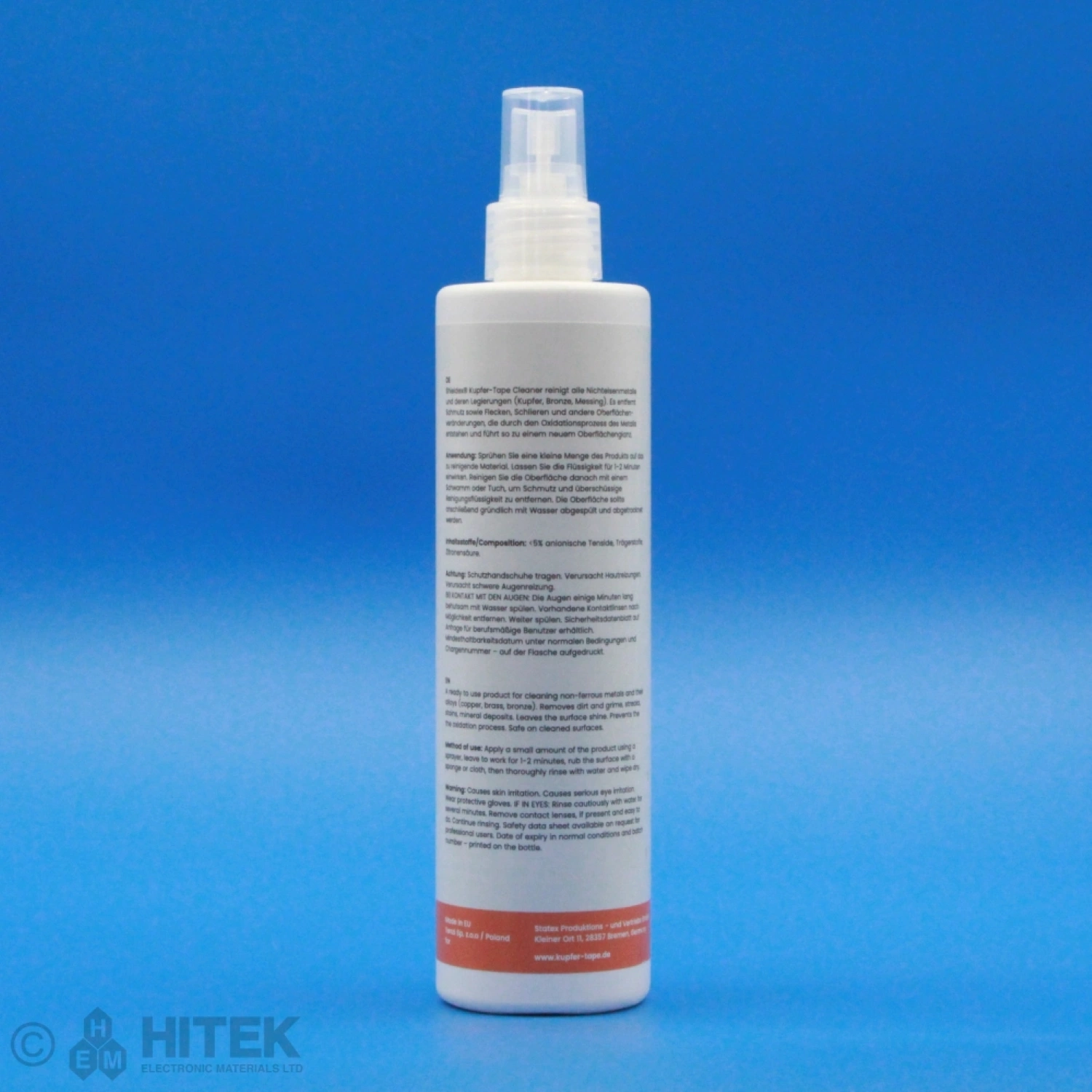 Shieldex Copper Tape Cleaner (300ml) - Image 2