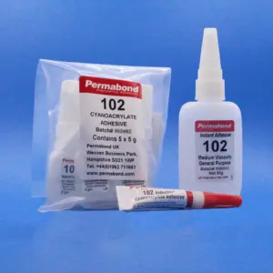 Permabond 102 - Low Viscosity General Purpose Cyanoacrylate Adhesive