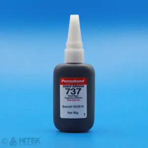 Permabond 737 Black Magic - Toughened Cyanoacrylate Adhesive
