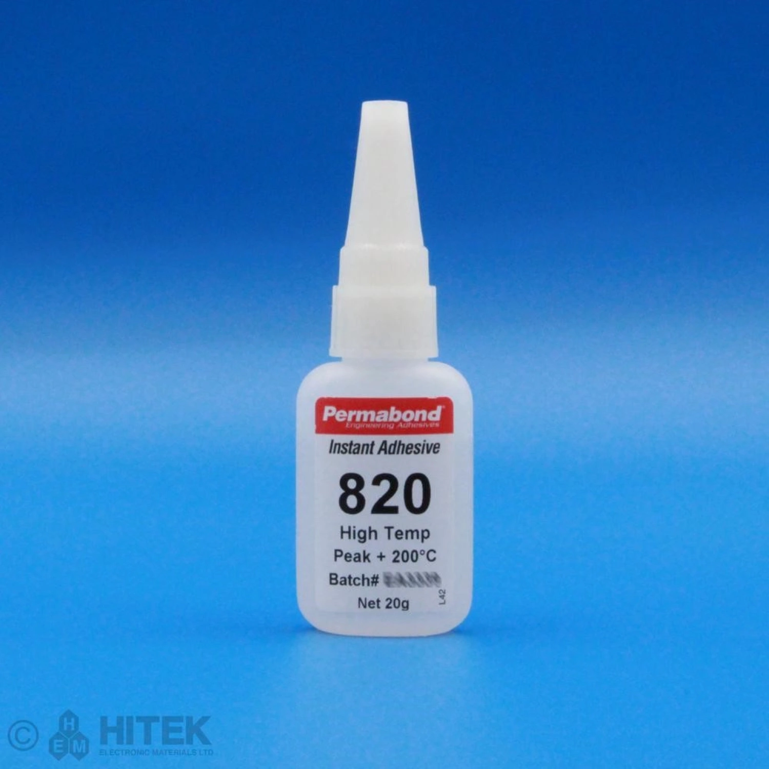 Permabond 820 - Low Viscosity High Temp Cyanoacrylate (20G)
