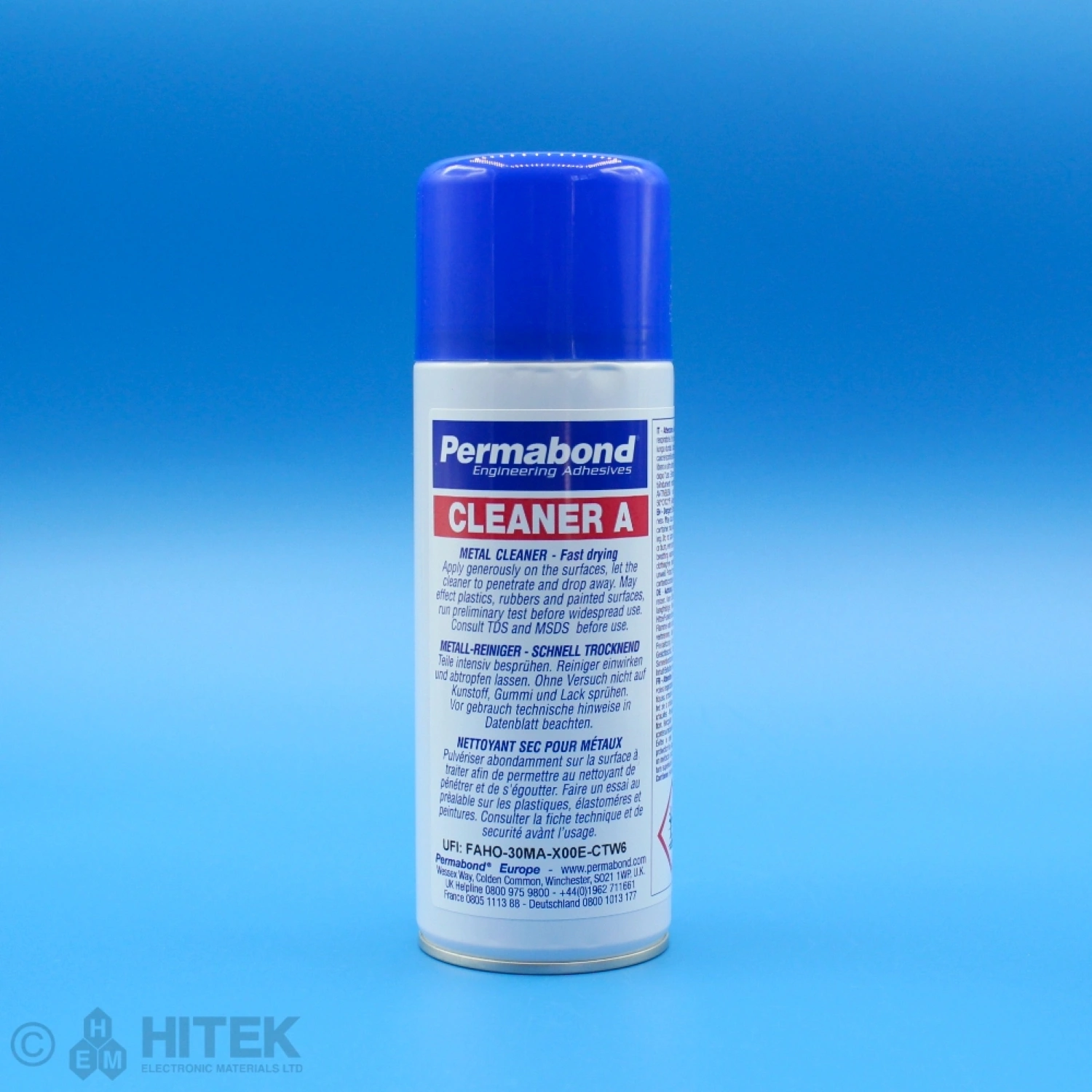 Permabond Cleaner A - General Purpose Industrial Cleaner (400Ml)