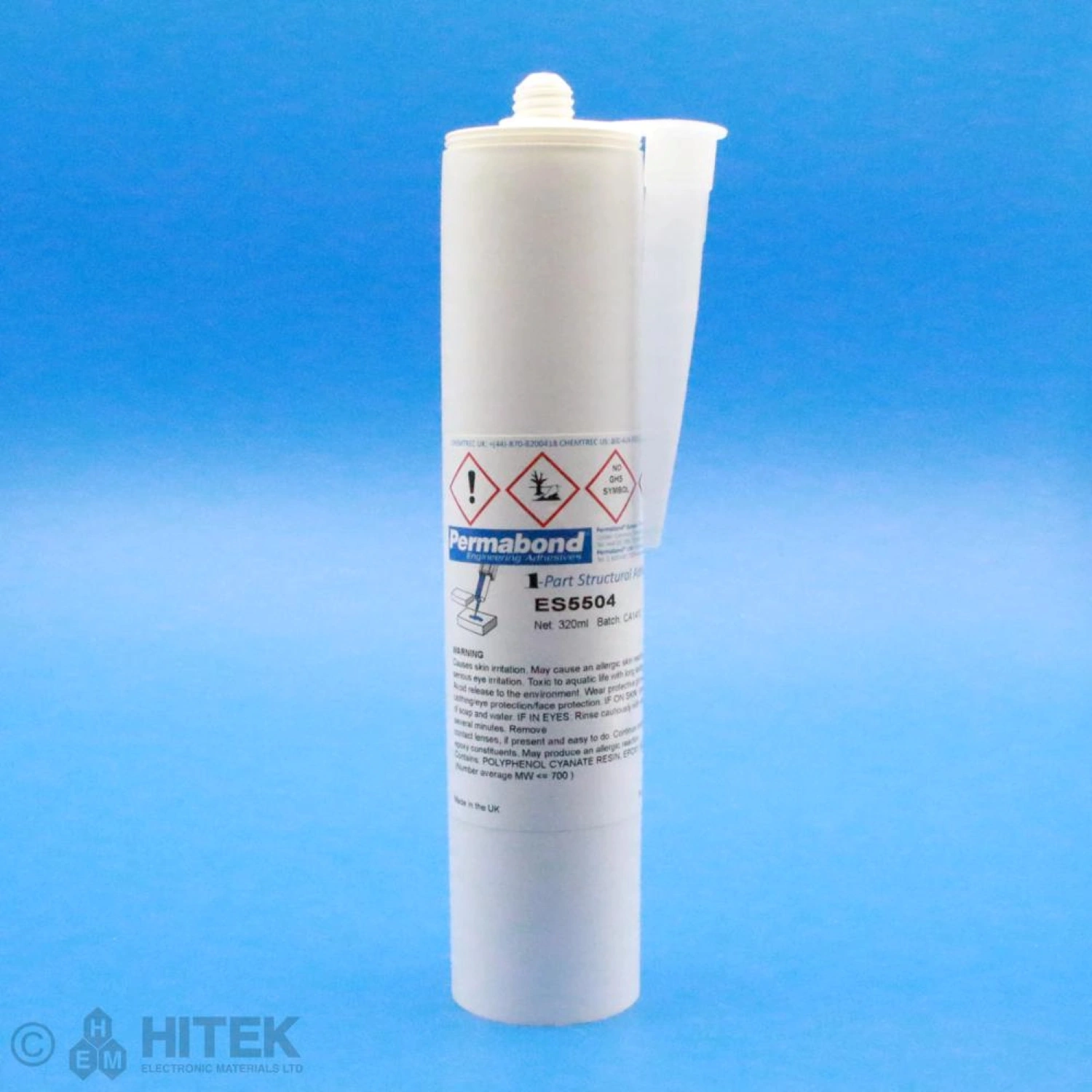 Permabond ES5504 - Single-Part, Heat-Cure Epoxy(320Ml)