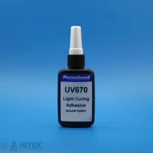 Permabond UV670 - Single Part Fast Curing Uv Curable Adhesive (50Ml)