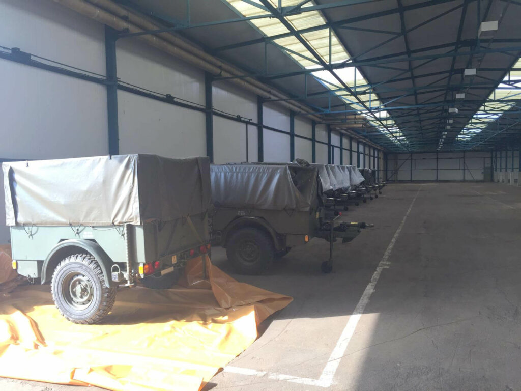 Case Study - Artillery Systems Trailer Storage 1 Arty Sys Trailers 1