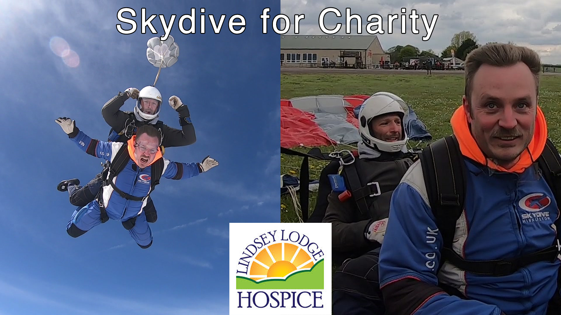 Cameron Finch Skydive for Charity