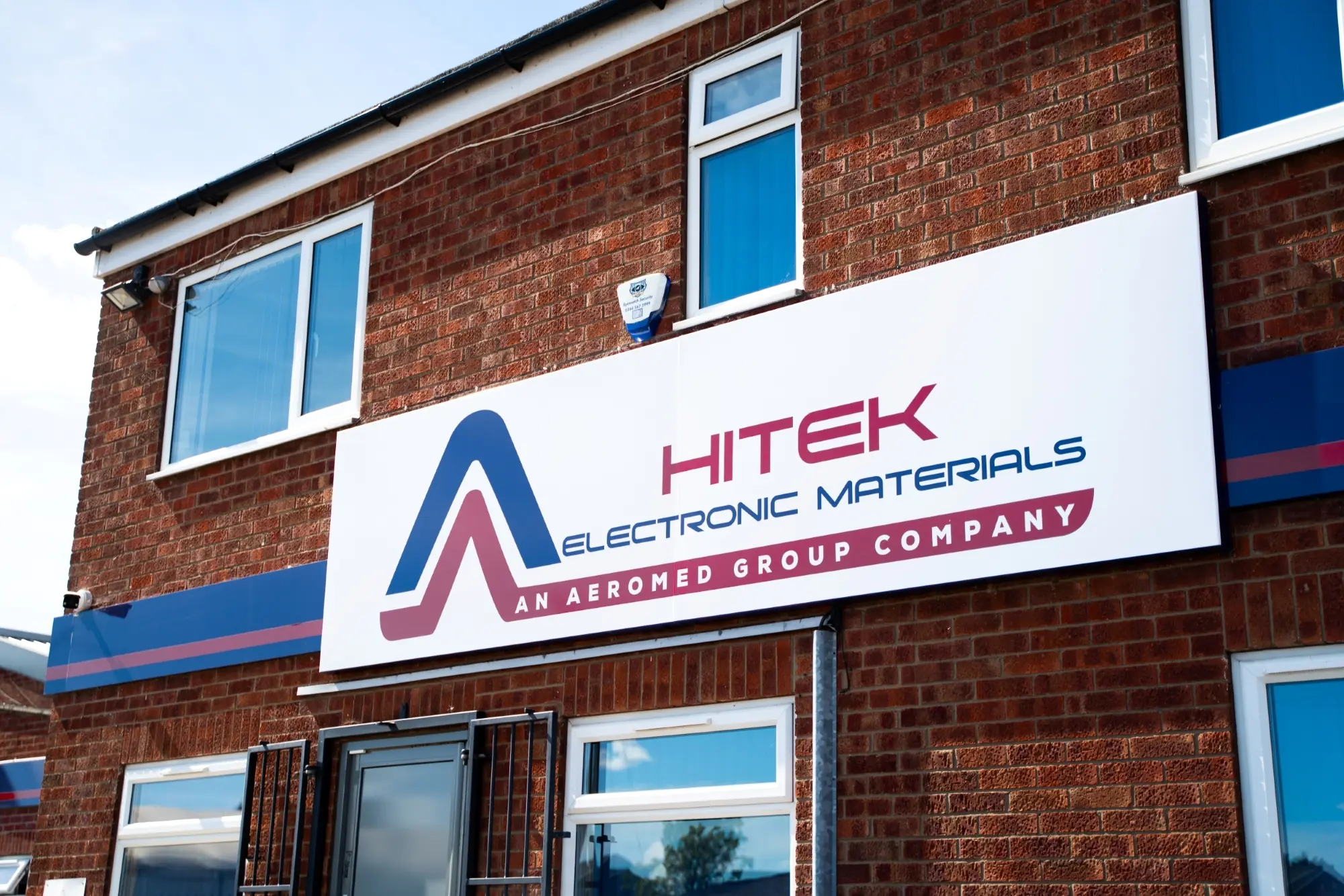 This an image of the front sign of the HITEK site