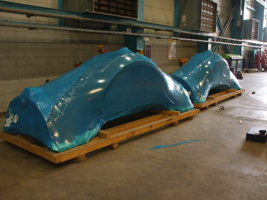 Case Study - Gas Turbine Shells 2 KLPS Turbine Shells After