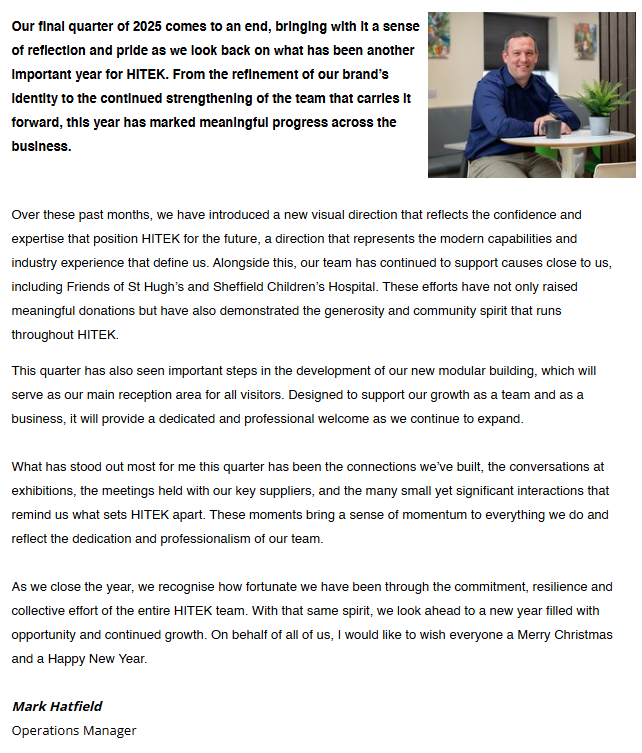 Quarterly Business Newsletter Archive 2 Quarterly Business News Letter - Issue 5 - Preview