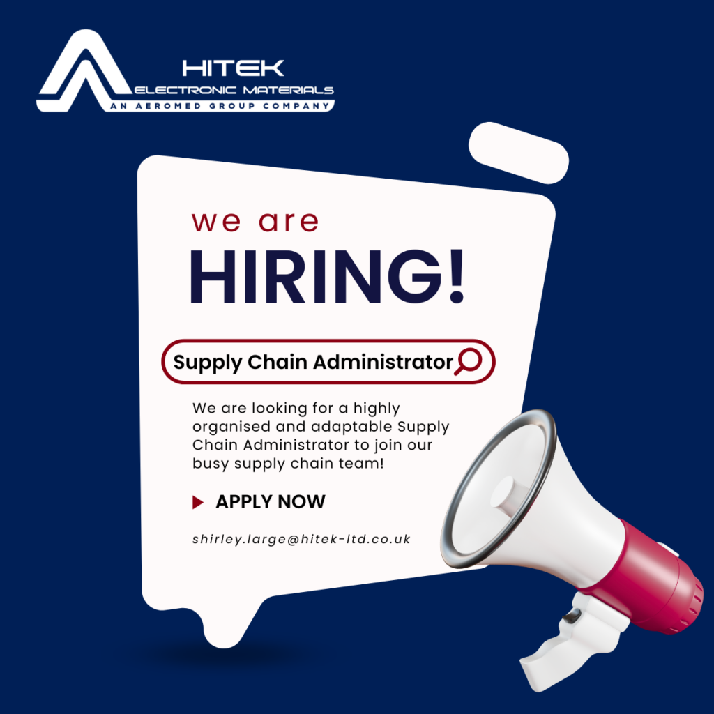 Current Vacancies 2 Supply Chain Administrator job adertisment