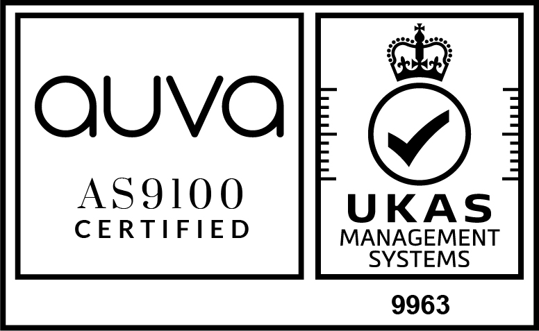UKAS AS 9100 white