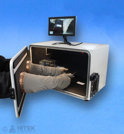 RF Shielded box: IG-460B with camera and gloves